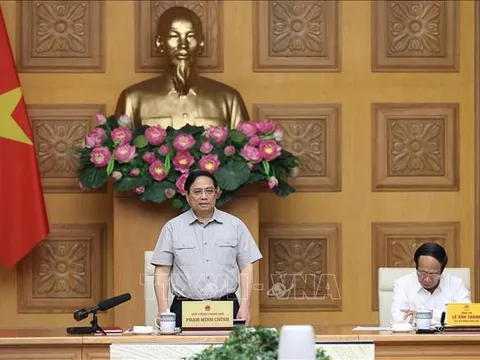 Thủ tướng Phạm Minh Chính chủ trì họp khẩn về phòng, chống bão số 4