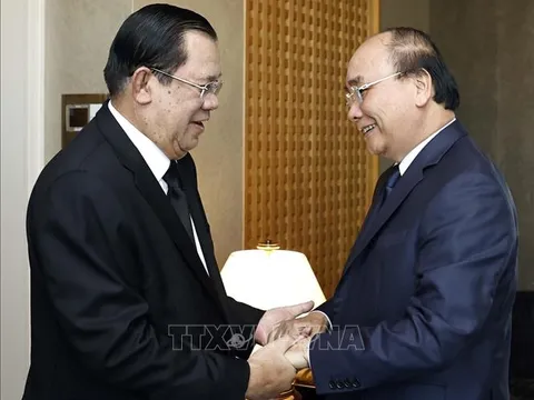 Chủ tịch nước Nguyễn Xuân Phúc gặp mặt lãnh đạo cấp cao nhiều nước tại Nhật Bản