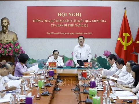 Gắn xây dựng, chỉnh đốn Đảng với thực hiện hiệu quả công tác đối ngoại