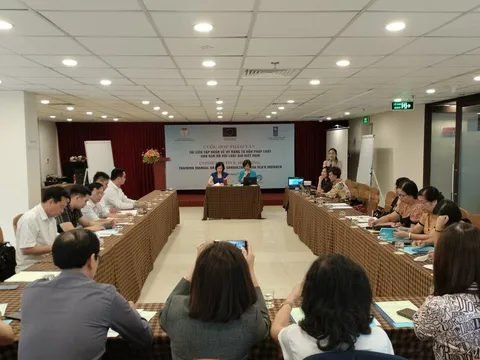 Tham vấn ý kiến cho tài liệu tập huấn giảng viên nguồn về kỹ năng tư vấn pháp luật