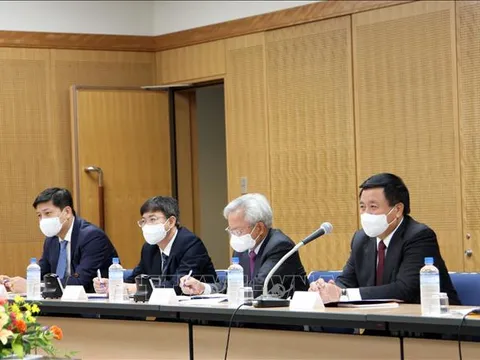 Đoàn đại biểu Đảng Cộng sản Việt Nam thăm và làm việc với lãnh đạo các chính đảng Nhật Bản