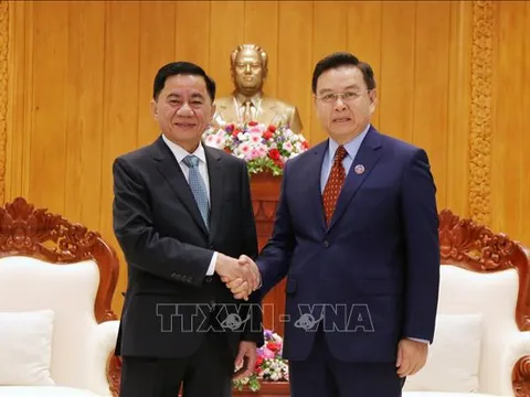 Đoàn đại biểu Ủy ban Kiểm tra trung ương Đảng Cộng sản Việt Nam thăm và làm việc tại Lào