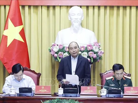 Ban Chỉ đạo Xây dựng Đề án Tổng kết 10 năm thực hiện Nghị quyết Trung ương 8 họp Phiên thứ ba