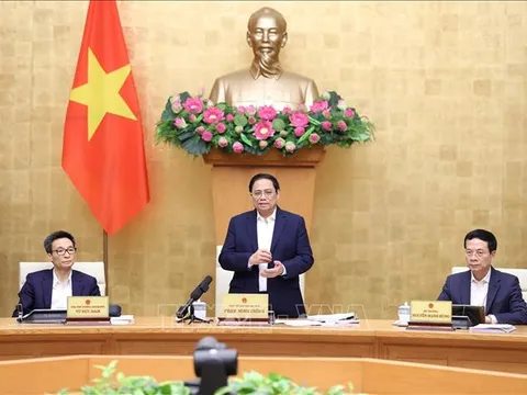 Thủ tướng Phạm Minh Chính chủ trì Hội nghị trực tuyến toàn quốc về truyền thông chính sách