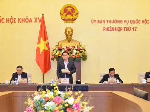 Khai mạc Phiên họp thứ 17 của Ủy ban Thường vụ Quốc hội