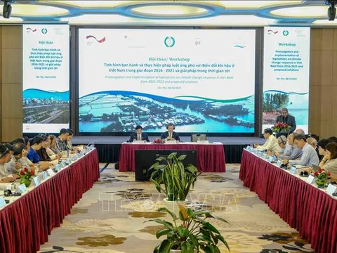 Đề xuất xây dựng Luật Biến đổi khí hậu