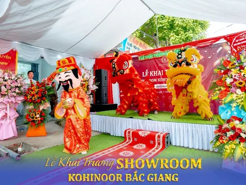 Tưng bừng sự kiện khai trương Showroom Kohinoor đẳng cấp 5 sao đầu tiên tại Bắc Giang