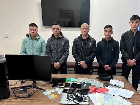 Hải Phòng: Bắt giữ 5 đối tượng cho vay lãi suất đến 405%