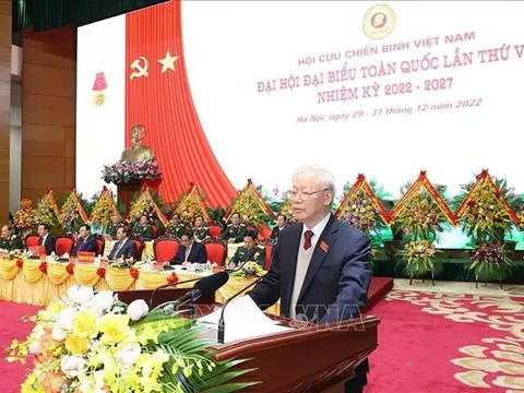 Phát biểu của Tổng Bí thư Nguyễn Phú Trọng tại Đại hội đại biểu toàn quốc Hội Cựu chiến binh Việt Nam lần thứ VII