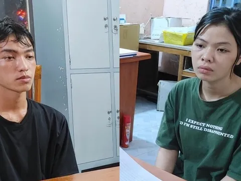 Tạm giữ đôi vợ chồng cướp tiệm vàng ở An Giang