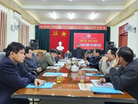 Hội Luật gia Hà Tĩnh tổng kết và triển khai nhiệm vụ năm 2023