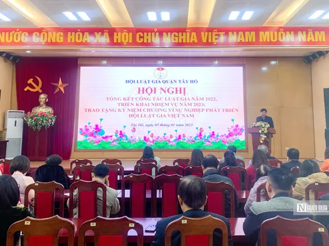 Các nhiệm vụ trọng tâm năm 2023 của Hội Luật gia quận Tây Hồ