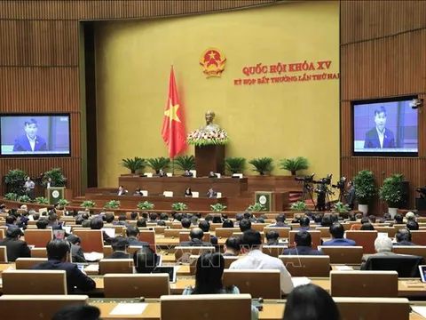 Thông cáo báo chí số 2, Kỳ họp bất thường lần thứ 2, Quốc hội khóa XV