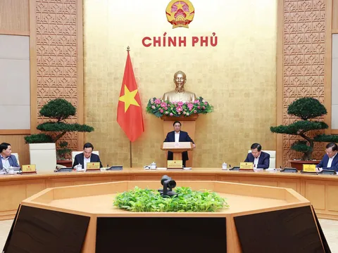 Thủ tướng chủ trì phiên họp Chính phủ chuyên đề xây dựng pháp luật