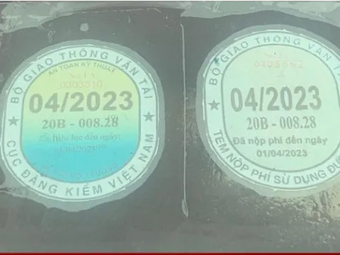 Khởi tố 3 đối tượng sử dụng, làm giả tem đăng kiểm khi tham gia giao thông