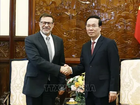 Chủ tịch nước Võ Văn Thưởng tiếp Đại sứ Australia