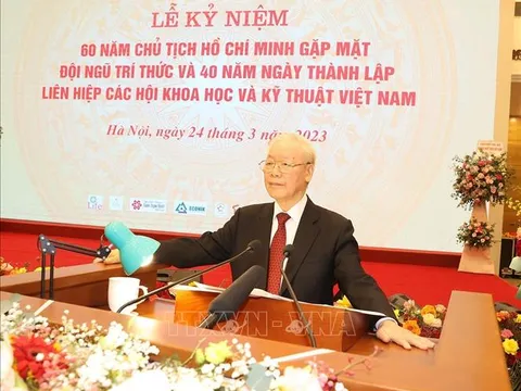 Tổng Bí thư: Đội ngũ trí thức khoa học và công nghệ đóng góp to lớn trong xây dựng, phát triển đất nước