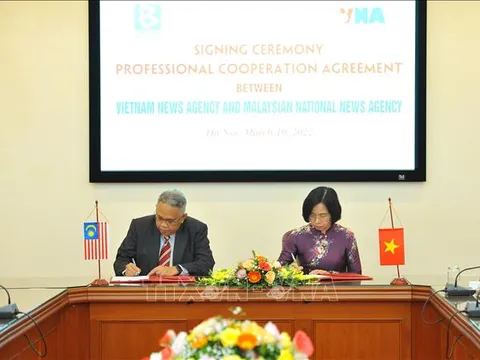 50 năm quan hệ Việt Nam - Malaysia: Tiềm năng hợp tác giữa hai cơ quan thông tấn quốc gia