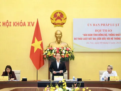 Bảo đảm tính đồng bộ của dự thảo Luật Đất đai (sửa đổi) với các luật khác