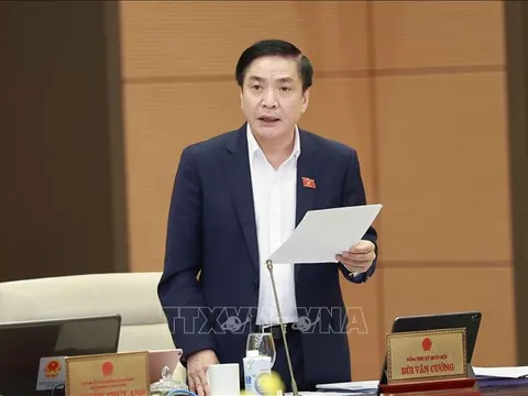 Ban hành Nghị quyết về nhiệm vụ, quyền hạn và cơ cấu tổ chức của Ban Thư ký Quốc hội