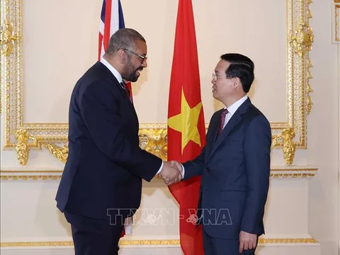 Chủ tịch nước Võ Văn Thưởng tiếp lãnh đạo Anh và Cuba