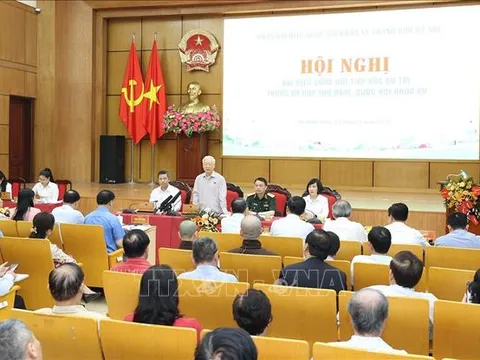 Tổng Bí thư Nguyễn Phú Trọng: Hà Nội phải gương mẫu đi đầu thực hiện đấu tranh phòng, chống tham nhũng, tiêu cực