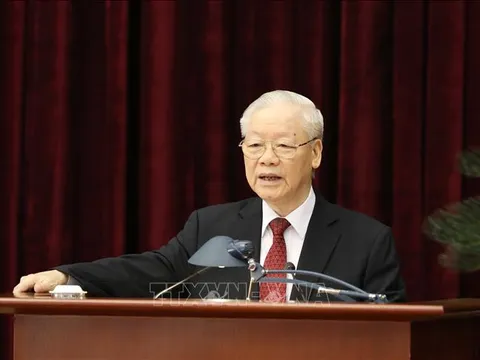 Kết thúc ngày làm việc thứ nhất của Hội nghị giữa nhiệm kỳ BCH Trung ương Đảng khoá XIII