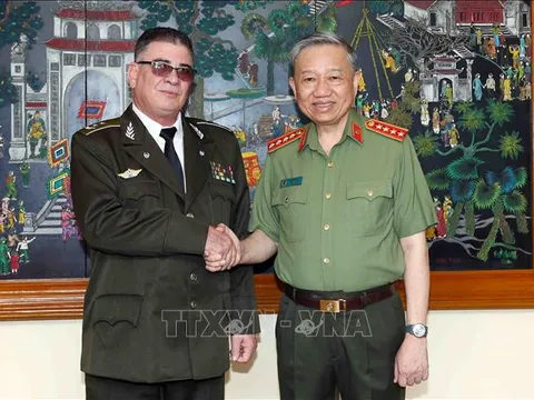 Tăng cường hợp tác giữa Bộ Công an Việt Nam và Bộ Nội vụ Cuba