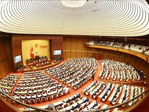 Ngày làm việc đầu tiên của Kỳ họp thứ 5, Quốc hội khóa XV