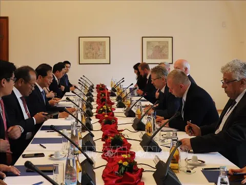 Bộ trưởng Ngoại giao Bùi Thanh Sơn thăm chính thức Cộng hoà Séc