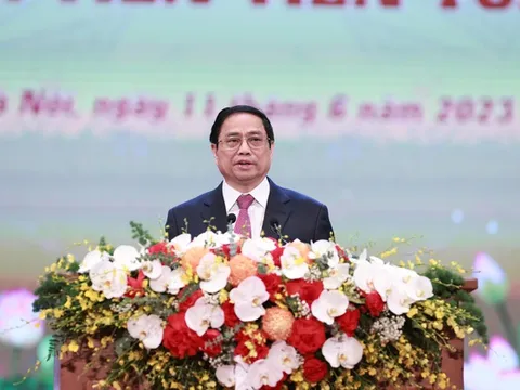 Phát biểu của Thủ tướng Phạm Minh Chính tại Hội nghị biểu dương, tôn vinh điển hình tiên tiến toàn quốc trong phong trào thi đua yêu nước