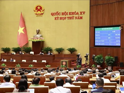 Quốc hội thông qua Luật Phòng thủ dân sự