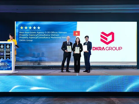 DKRA Group liên tiếp được vinh danh tại các giải thưởng uy tín trong nước và Quốc tế