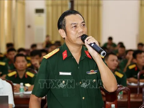 Hội nghị tiếp xúc cử tri sau Kỳ họp thứ 5, Quốc hội khóa XV tại Sư đoàn 5