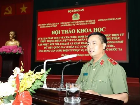 Tiếp tục hoàn thiện pháp luật về căn cước, định danh và xác thực điện tử