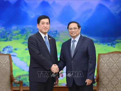 Thủ tướng Phạm Minh Chính tiếp Thống đốc tỉnh Kagoshima của Nhật Bản