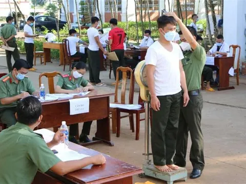 Dự thảo quy định về tiêu chuẩn sức khỏe đặc thù và việc khám sức khỏe đối với lực lượng CAND