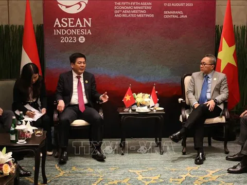 Việt Nam - Indonesia thúc đẩy quan hệ hợp tác kinh tế, thương mại