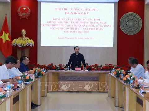 Đảm bảo tiến độ hoàn thành dự án cao tốc Bắc - Nam phía Đông