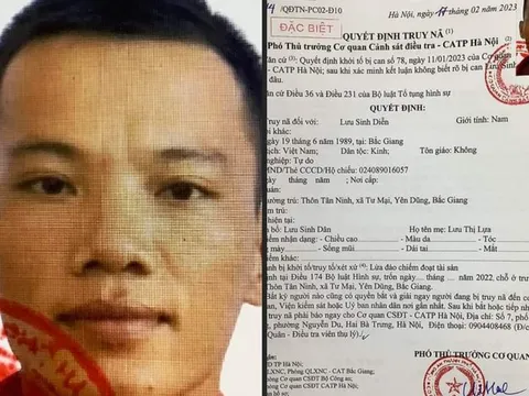 Truy nã đối tượng lừa đảo chiếm đoạt tài sản bằng hình thức tuyển cộng tác viên cho Shopee