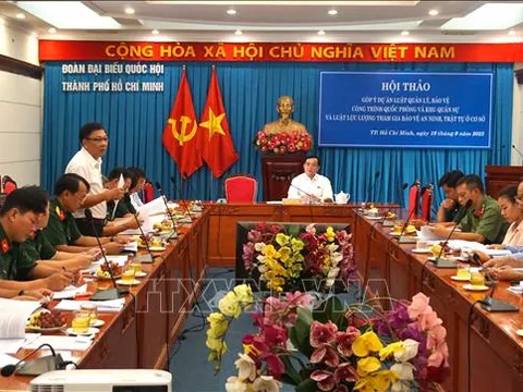 Góp ý dự thảo Luật Quản lý, bảo vệ công trình quốc phòng và khu quân sự