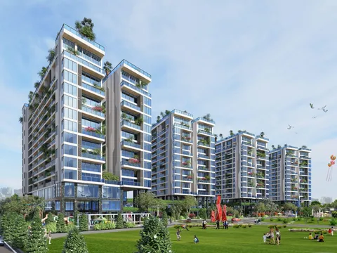 Thi công thần tốc, 4 tòa tháp của Sunshine Green Iconic chuẩn bị cất nóc trong Quý IV/2023