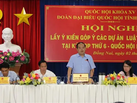 Cử tri Đồng Nai đóng góp nhiều ý kiến tâm huyết vào các dự án Luật