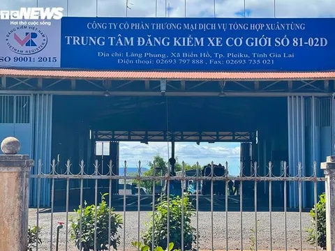 Khởi tố, bắt tạm giam 2 nguyên Phó Giám đốc trung tâm đăng kiểm ở Gia Lai