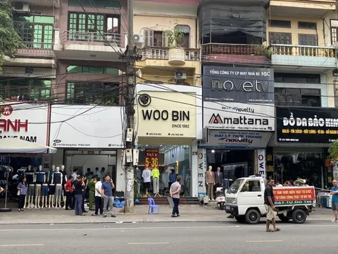 Tìm thấy thi thể nghi phạm đâm chết cô gái tại cửa hàng quần áo ở Bắc Ninh