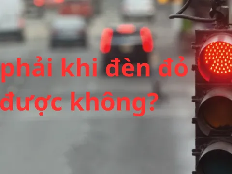 Rẽ phải khi đèn đỏ trong trường hợp nào để không bị CSGT phạt?