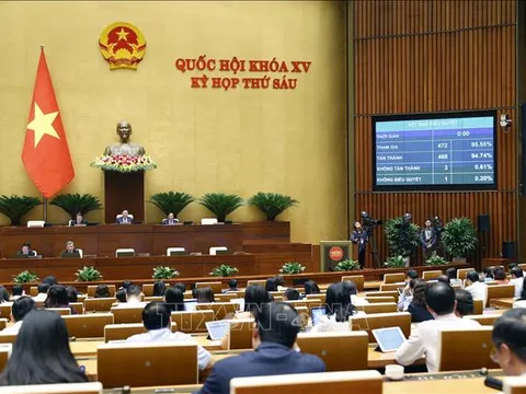 Ngày 28/11, Quốc hội biểu quyết thông qua hai luật và một nghị quyết