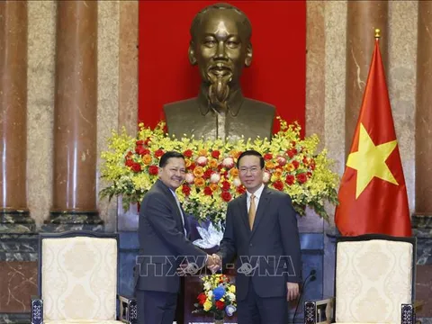 Chủ tịch nước Võ Văn Thưởng tiếp Phó Thủ tướng Campuchia