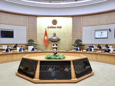 Thủ tướng Phạm Minh Chính chủ trì Phiên họp Chính phủ chuyên đề về xây dựng pháp luật tháng 1/2024