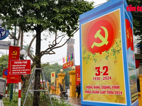 Điện mừng 94 năm Ngày thành lập Đảng Cộng sản Việt Nam